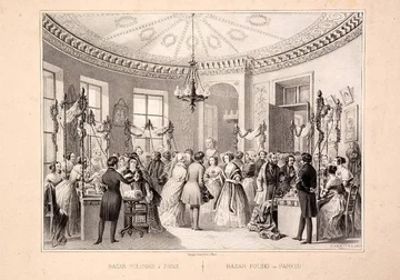 1844 — Bazar polonais à Paris (Domaine public).