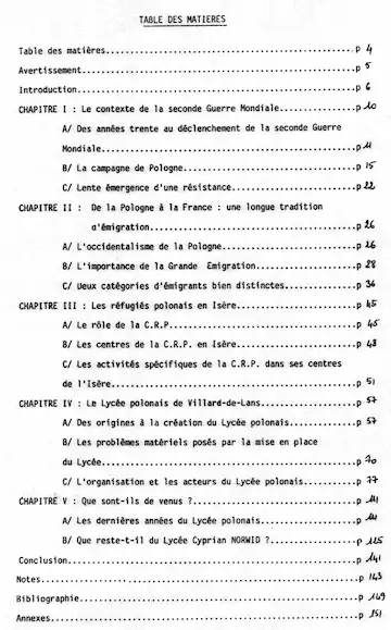 Le mémoire de Valérie Terrel.