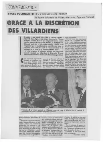 Le Dauphiné Libéré du 16 septembre rapporte…