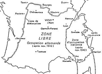 La zone non occupée avant l'invasion des Allemands (Grenoble 40-44, Pierre Giolitto, éditions Perrin).