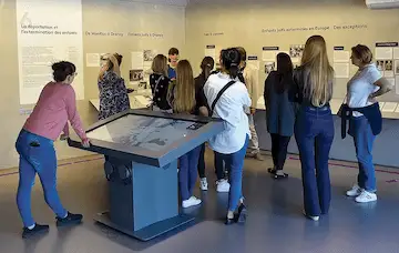 Septembre 2022 - Avec les éducateurs du musée d'Auschwitz-Birkenau