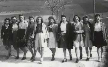 Les élèves du lycée polonais Cyprian Norwid à Lans-en-Vercors.