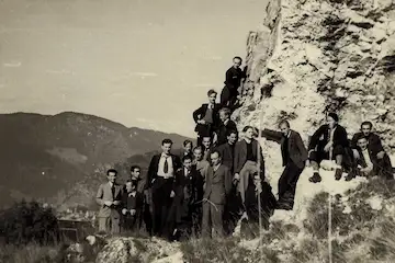 Collection photographique de Tadeusz Janikowski — Lycée Polonais Cyprien Norwid, Villard-de-Lans