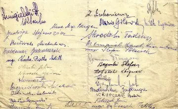 En 1958, à Cracovie, une trentaine d’anciens élèves et professeurs se rassemblent pour «     constituer un cercle d’anciens “Villardais” qui regroupera tous les élèves du lycée résidant en Pologne 
