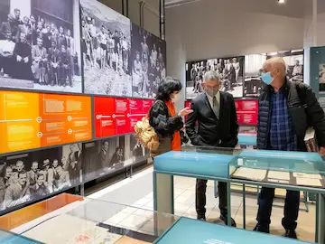 Espace muséal permanent, Foyer des libertés, à la Maison du Patrimoine de Villard-de-Lans, Un hommage aux jeunes Polonais résistants.