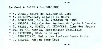 1982 - Un camion pour la Pologne